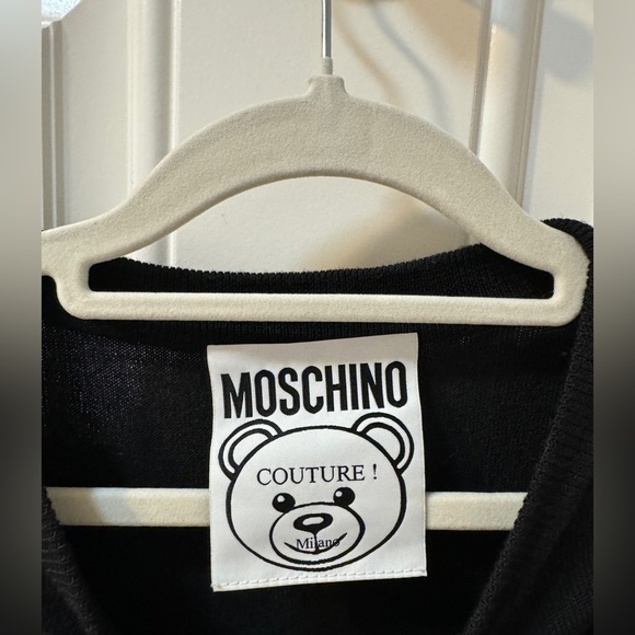 Moschino 100% Wool Transformer Sweater - Picture 7 of 9